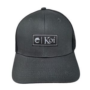Koi Fish Snapback Mesh Back Trucker Hat Gray One Size Anderson Bros